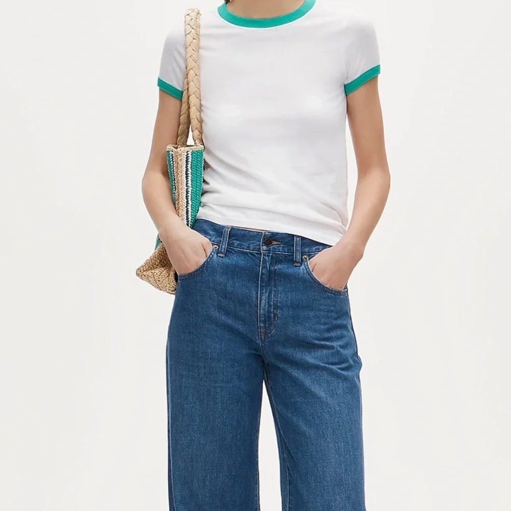J Crew vintage ringer T shirt NWT
